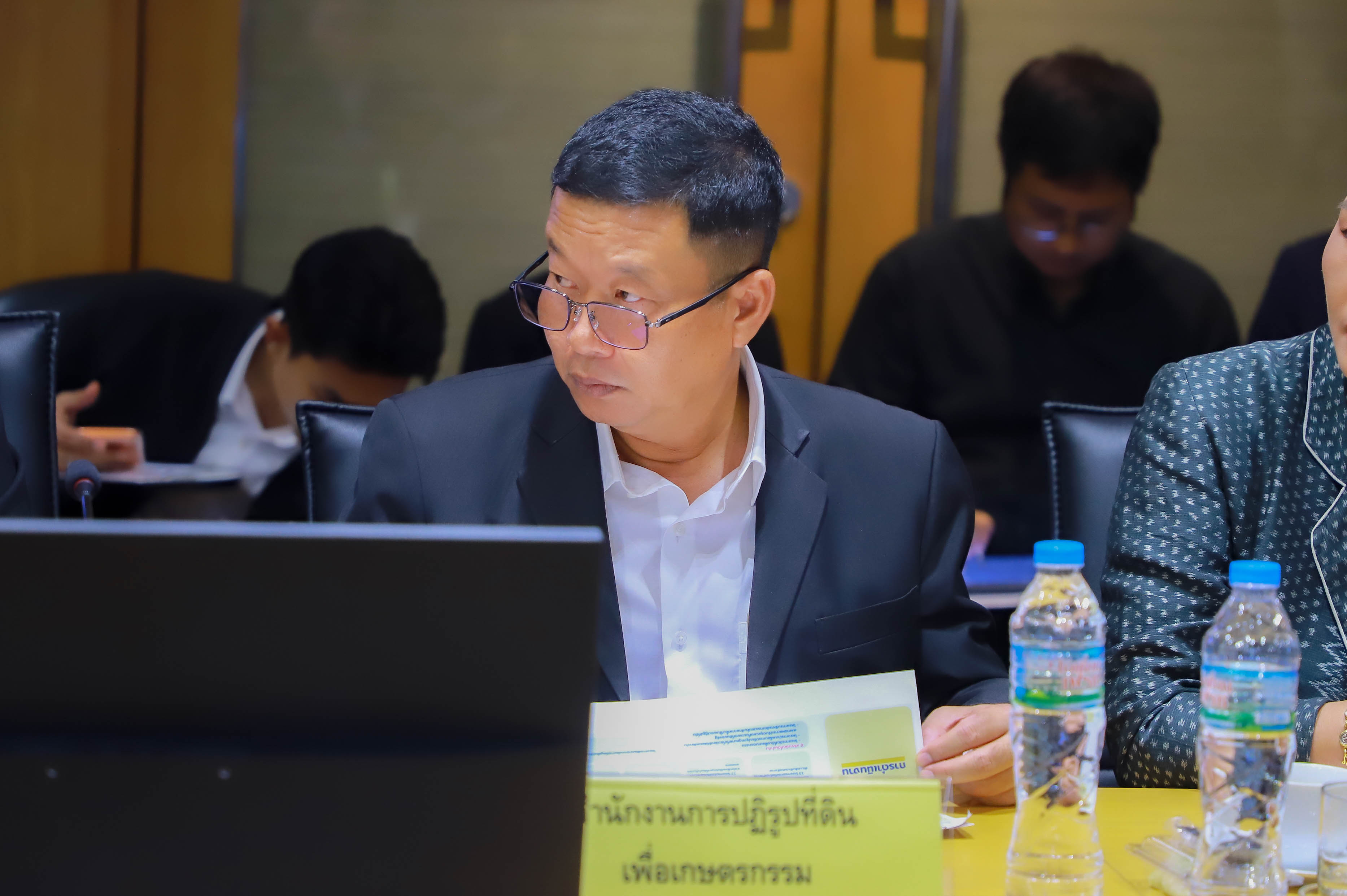 title - รองเลขาธิการ ส.ป.ก. ร่วมการประชุมคณะกรรมการบริหารการขับเคลื่อนงานนโยบายสำคัญและแก้ไขปัญหาภาคเกษตร